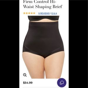 10x catherines firm control high waisted brief.